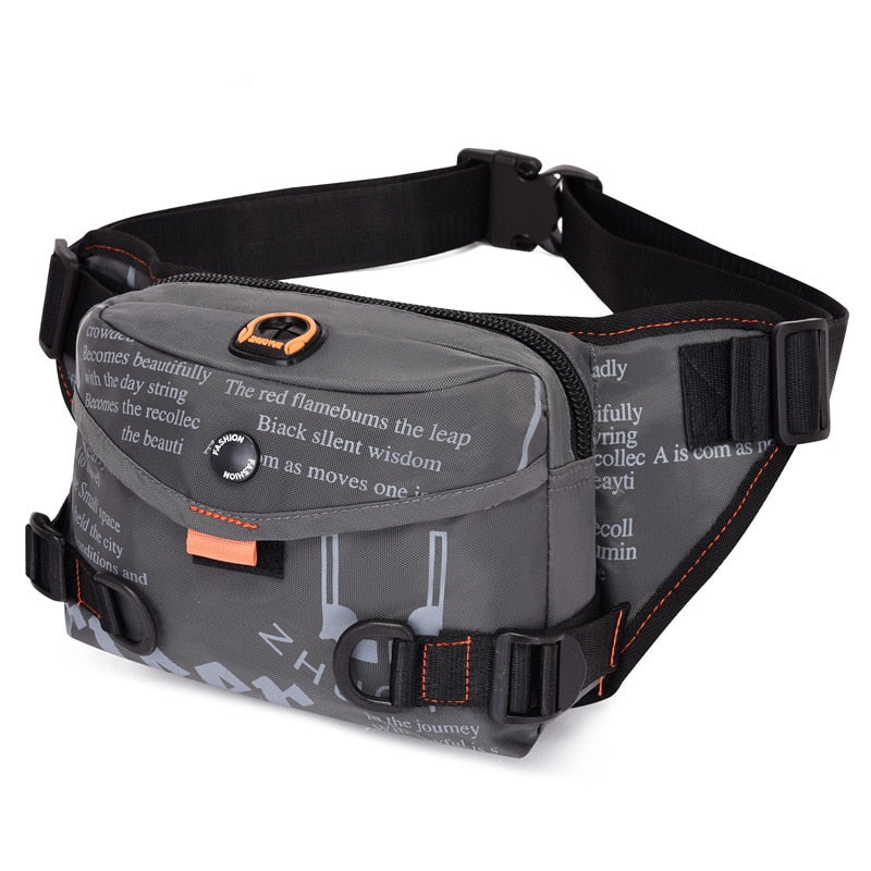 Casual Waist Bag for Men Waist Packs Oxford Fanny Pack Men's Bags Multifunctional