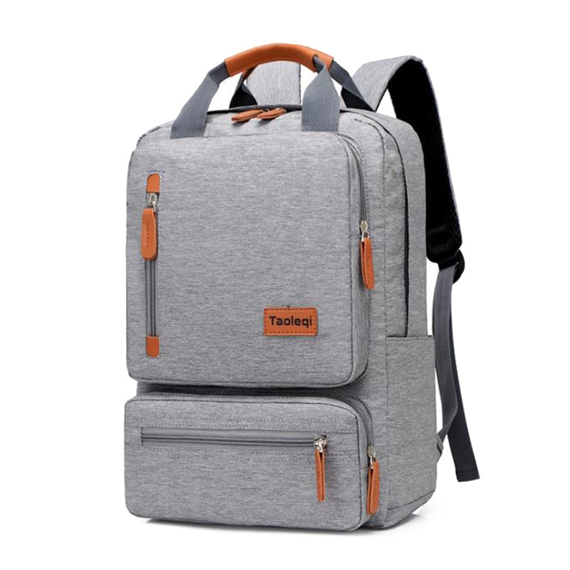 Casual Business Men Computer Backpack Light 15 inch Laptop Bag 2022 Waterproof Oxford cloth Lady Anti-theft Travel Backpack Gray