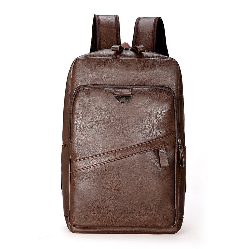 Men Backpack Leather Bagpack Large laptop Backpacks Male Mochilas Casual Schoolbag For Teenagers Boys High Quality Bagpack