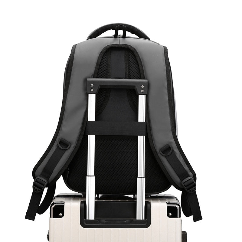 New 15.6 Inch Large Capacity Men Backpack USB Charging Laptop Backpack Men Waterproof Nylon Men Bag Travel Backpack for Male