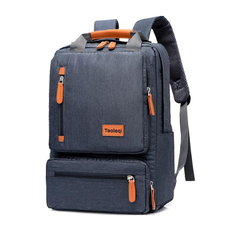 Casual Business Men Computer Backpack Light 15 inch Laptop Bag 2022 Waterproof Oxford cloth Lady Anti-theft Travel Backpack Gray