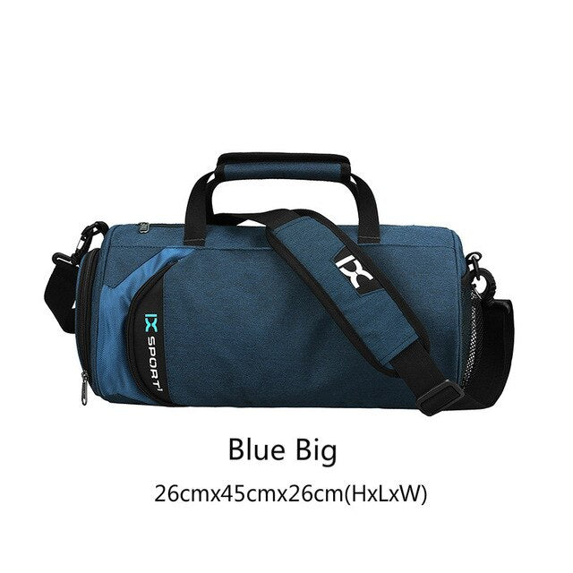 2022 Men Gym Bags for Training Bag Tas Fitness Travel Sac De Sport Outdoor Sports Swim Women Dry Wet Gymtas Yoga Shoes Bag