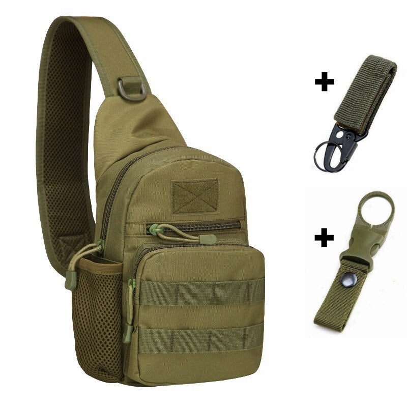 Military Tactical Bag Army Camouflage Molle Backpack Multicam Nylon Hunting Camping Hiking Sling Crossbody Men Shoulder Bags