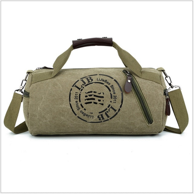 Durable Multifunction Handbag Men Canvas Sport Bag Training Gym Bag Women Fitness Bags Outdoor Sporting Bags for Male&Female