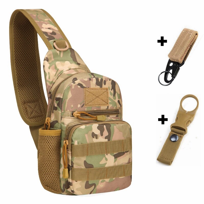 Military Tactical Bag Army Camouflage Molle Backpack Multicam Nylon Hunting Camping Hiking Sling Crossbody Men Shoulder Bags