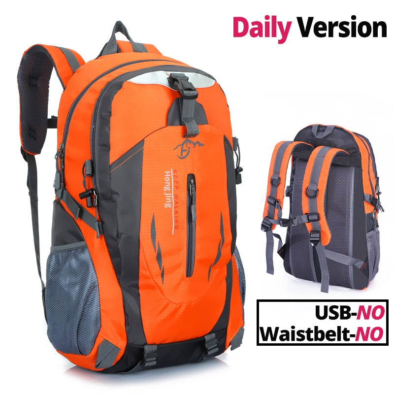 Quality Nylon Waterproof Travel Backpacks Men Climbing Travel Bags Hiking Backpack Outdoor Sport School Bag Men Backpack Women