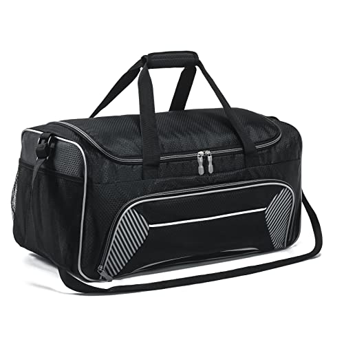 Men Sports Duffle Bag with Shoe Compartment 22 /21.5 Inch Gym Bags for for Fitness Training Outdoor IFARADAY